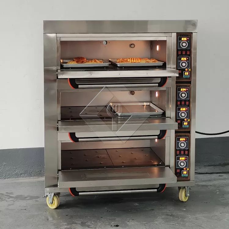 상업용 4 데크 16 트레이 베이커리 오븐 상업용 4 데크 16 트레이 베이커리 오븐